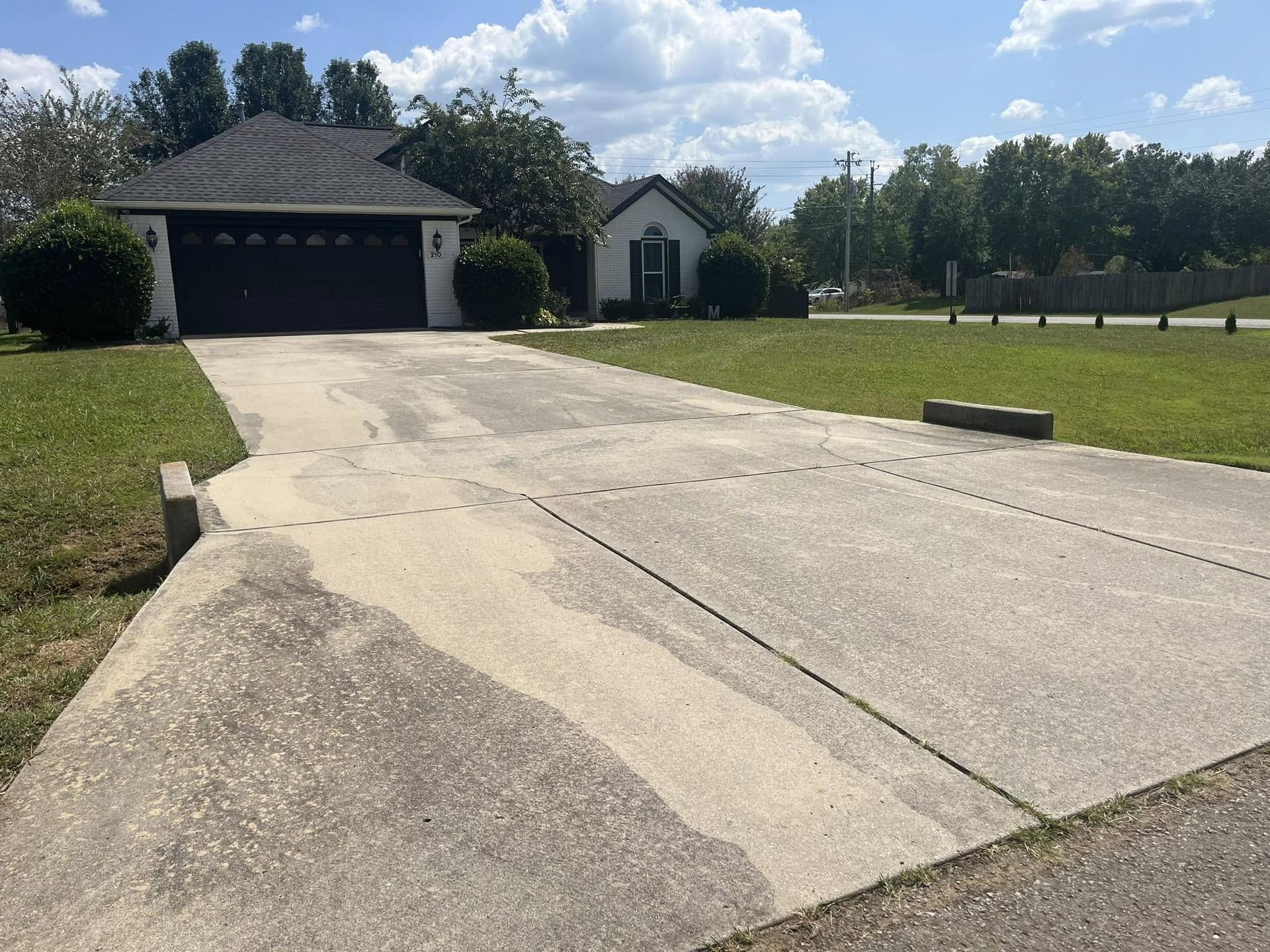 Before and after - before